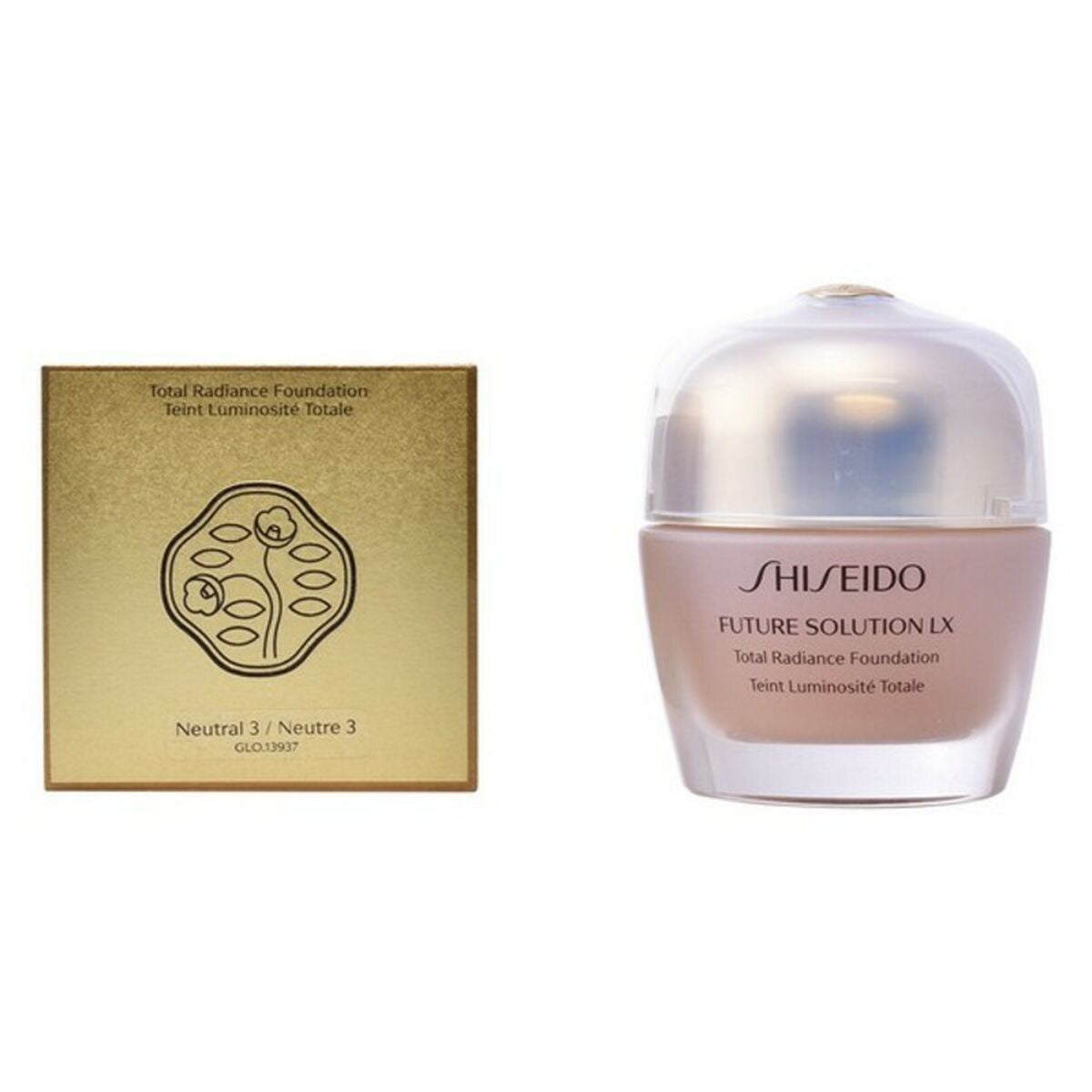 Shiseido, Future Solution Lx Total Radiance, Krämfoundation, N3, 30 ml