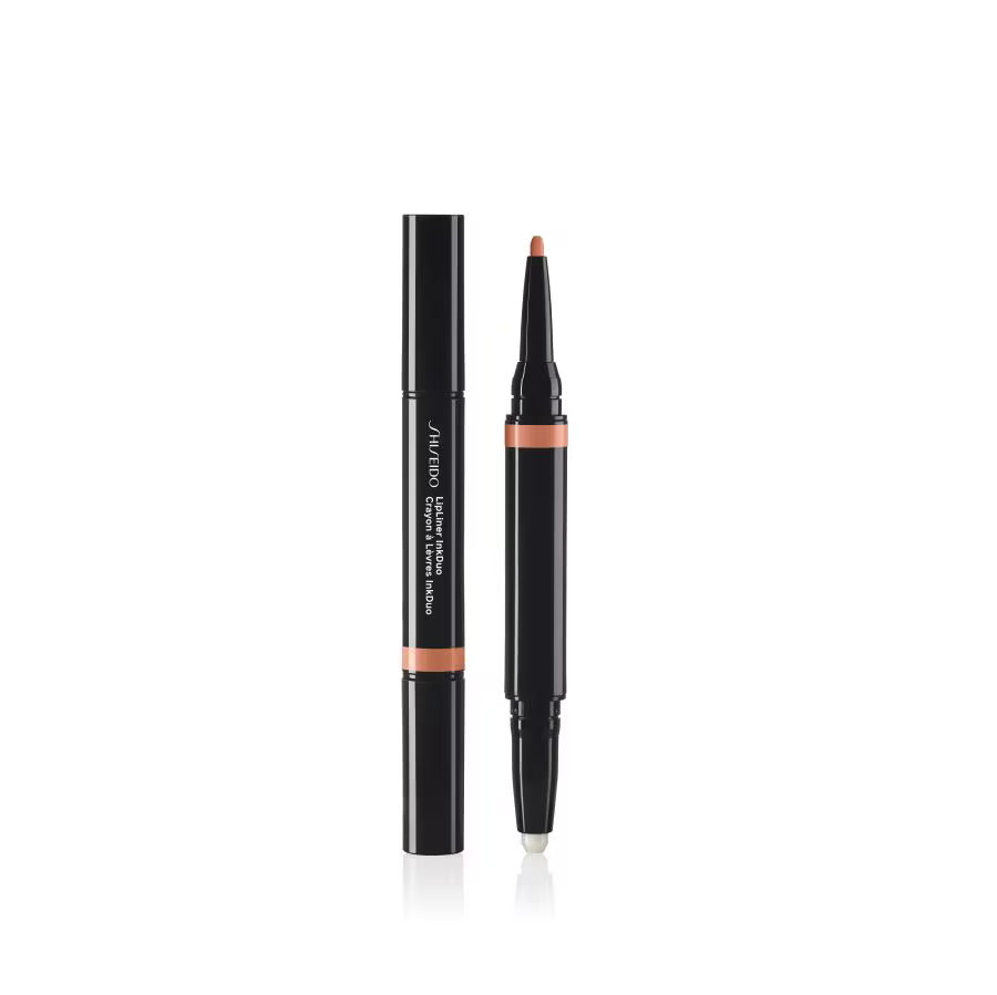 Shiseido, InkDuo, Dubbeländad, Läppenna, 02, Beige, 1.1 g