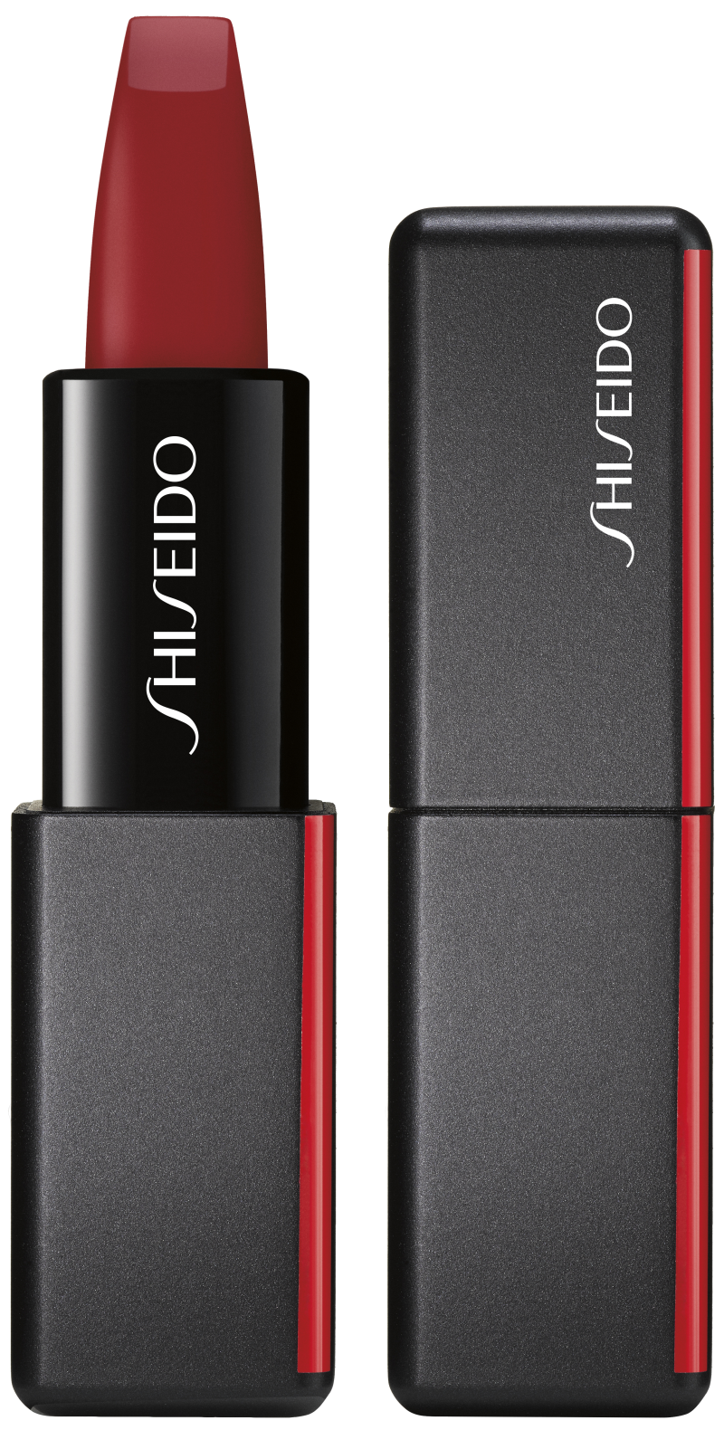 Shiseido, Modern Matte Powder, Matt, Krämigt läppstift, 516, Exotic Red, 4 g