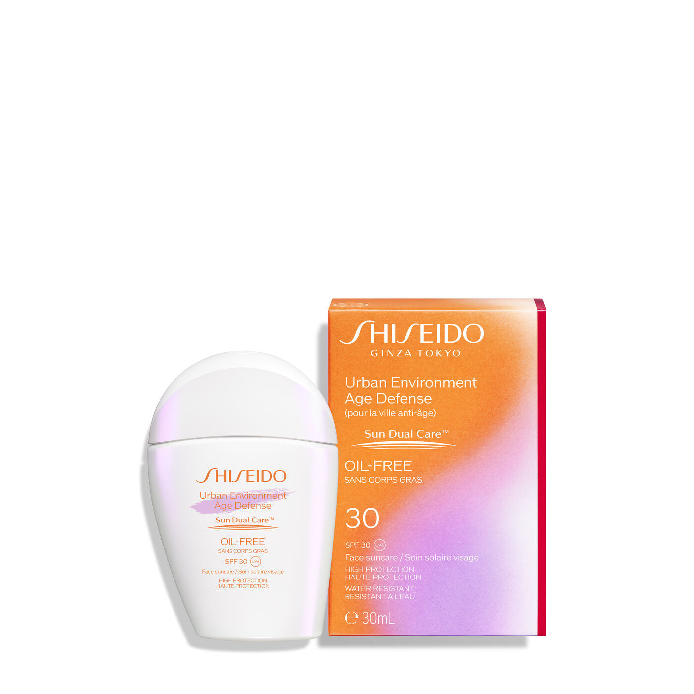 Shiseido, Urban Environment, Åldersförsvar, Grädde, För ansikte & kropp, SPF 30, 30 ml