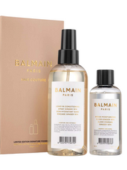 Signature Foundation Ginger Set Balmain Professionnel: Argan Moisturising Elixir, Hair Oil, For Nourishing, 100 ml + Balmain Professionnel, Argan Oil, Hair Leave-In Conditioner, For Hydrate/Detangle & Shine, 200 ml