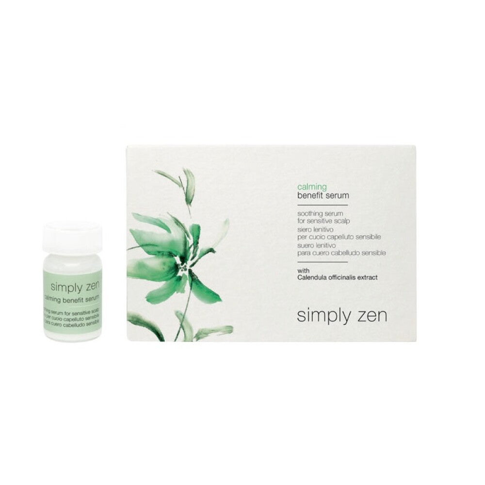 Simply Zen, Calming, Lugnande leave-in-hårbottenbehandling, 12x, 5 ml