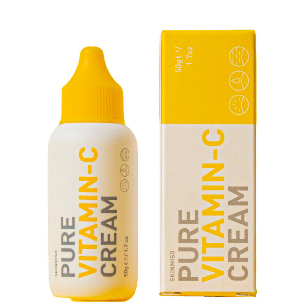 Skinmiso, Pure Vitamin-C, Lystergivande och uppstramande, Grädde, För ansiktet, 50 g