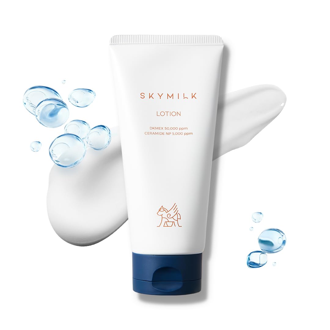 SKYMILK, Ceramide, Donkey Milk, Intensiv fuktighet, Lotion, För ansiktet, 200 ml