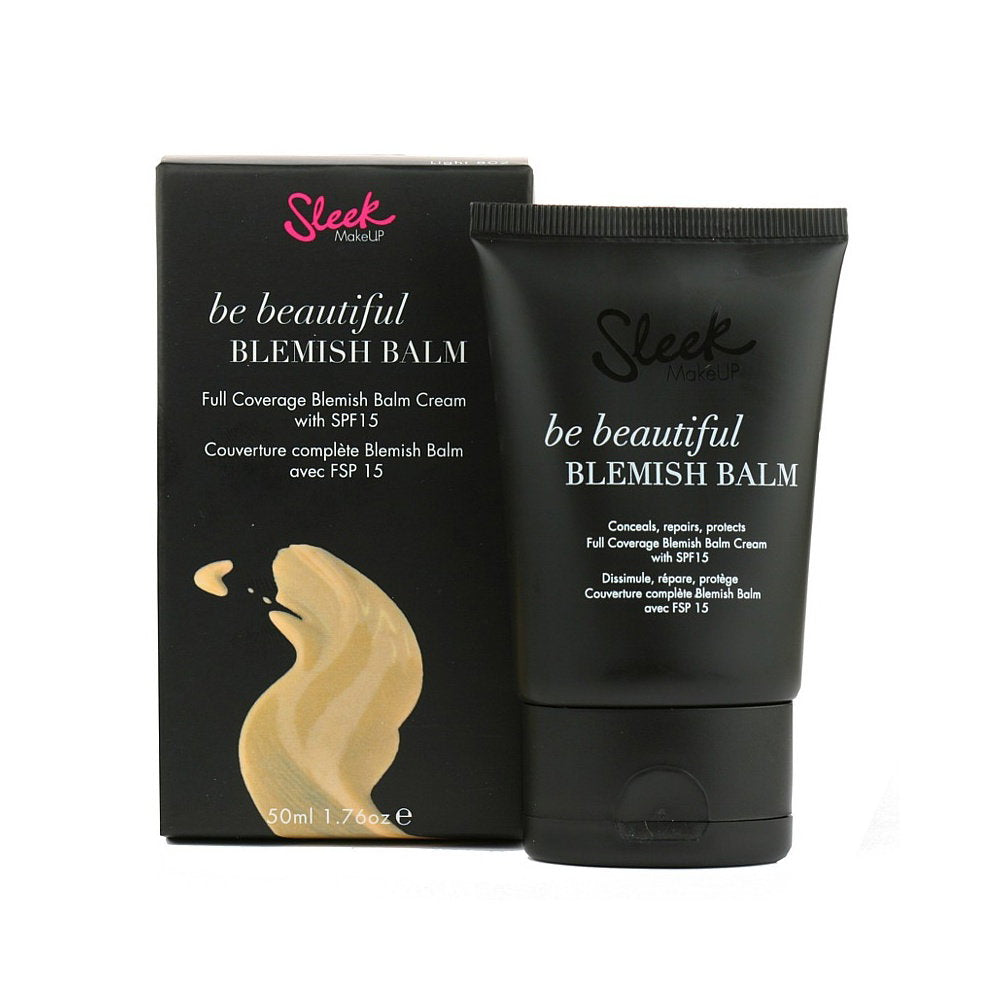 Sleek MakeUP, Be Beautiful, Full täckning, Flytande foundation, Mörk, SPF 15, 50 ml