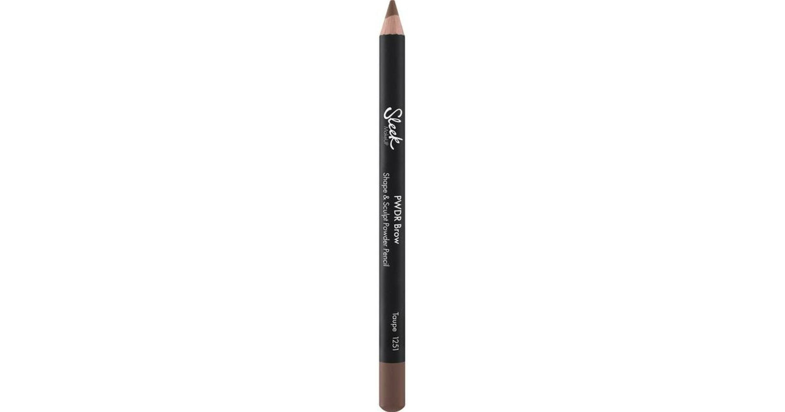 Sleek MakeUP, Pwdr, Blend, Eyebrow Crayon, Taupe, 1.29 g