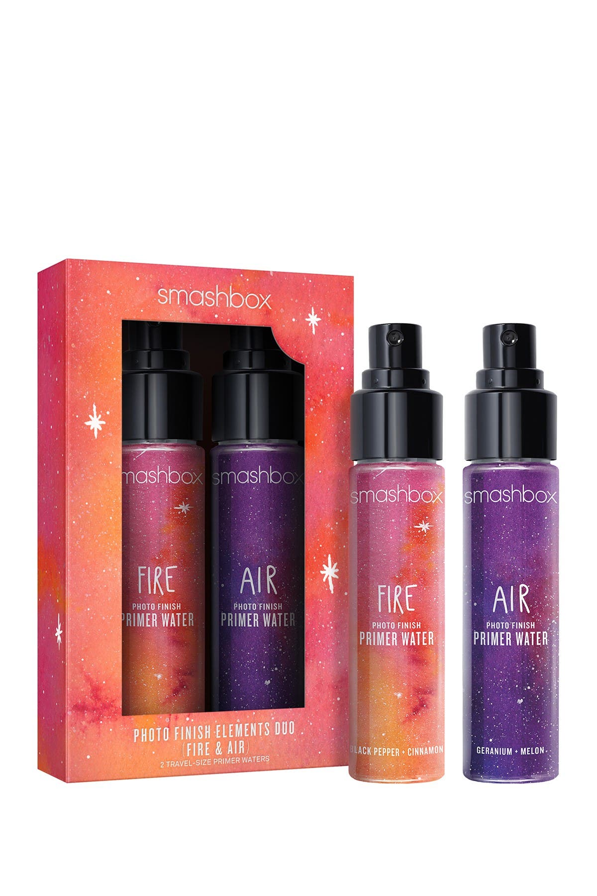 Duo Set, Smashbox, Cosmic Celebration Water Fire & Air, Flytande primer, 2 st, 30 ml