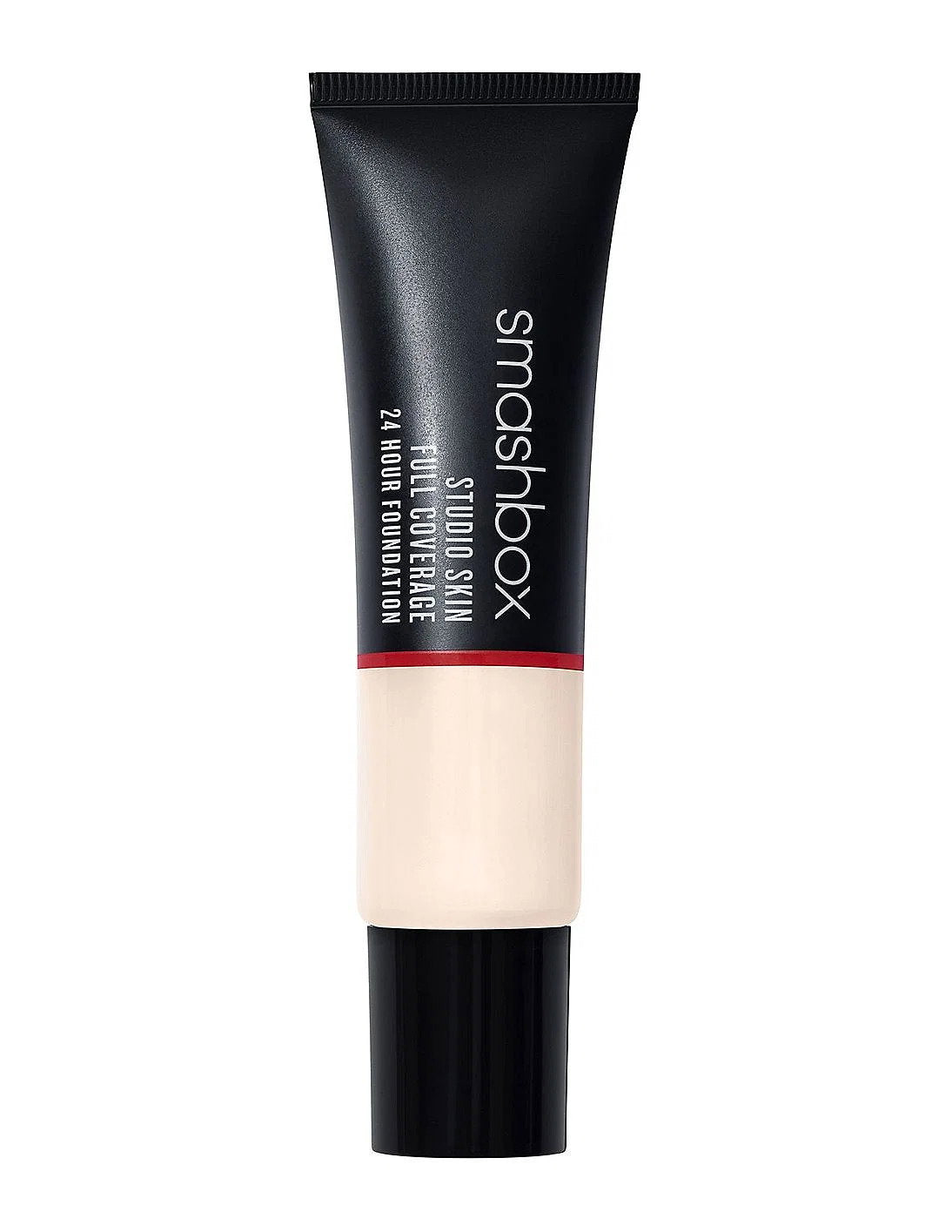 Smashbox, Studio Skin, Hög täckning, Flytande foundation, 0,2, Mycket rättvis, varm och persikofärgad, 30 ml