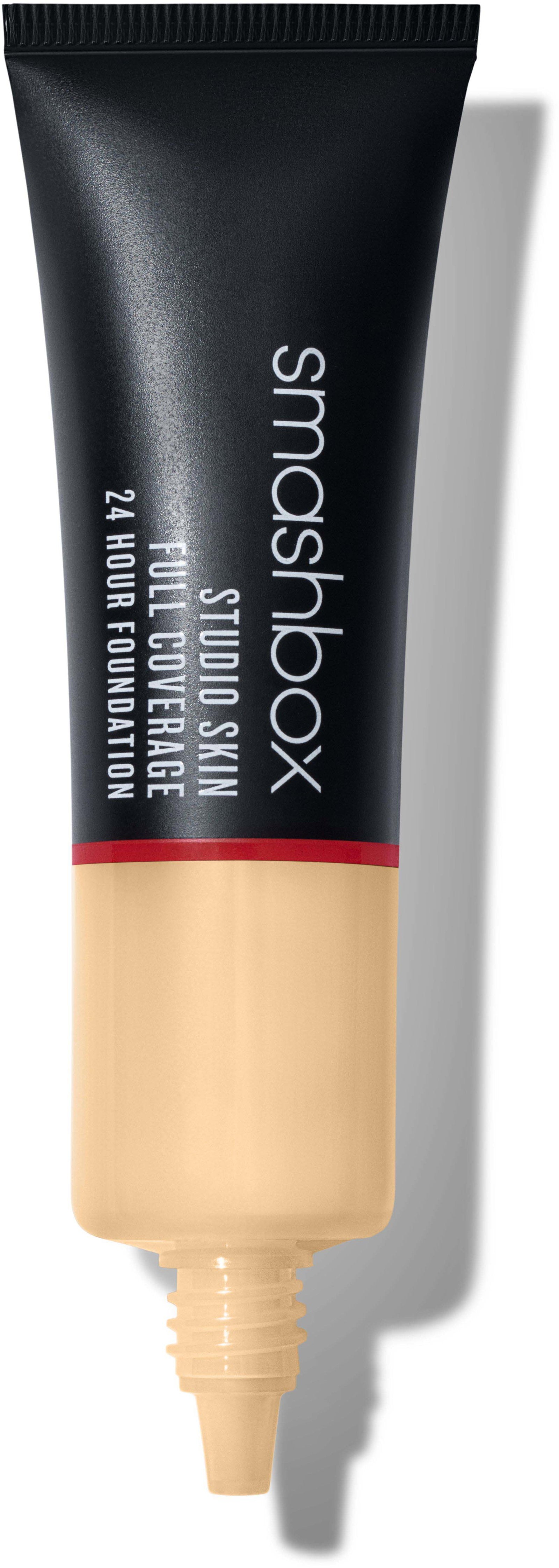 Smashbox, Studio Skin, Hög täckning, Flytande foundation, 2,16, Ljust varm, 30 ml