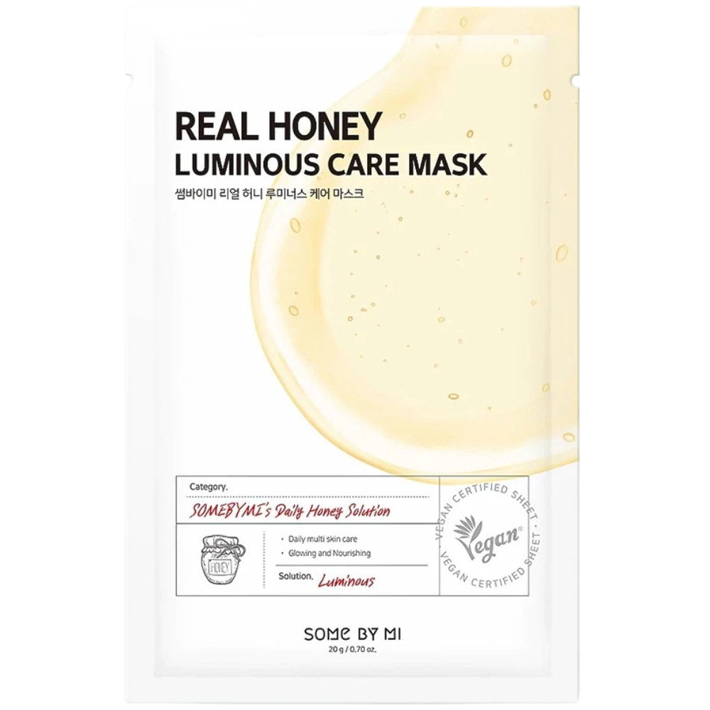 Some By Mi, Real Honey, Belyst, Ansiktsmask, För ansiktet, 20 g