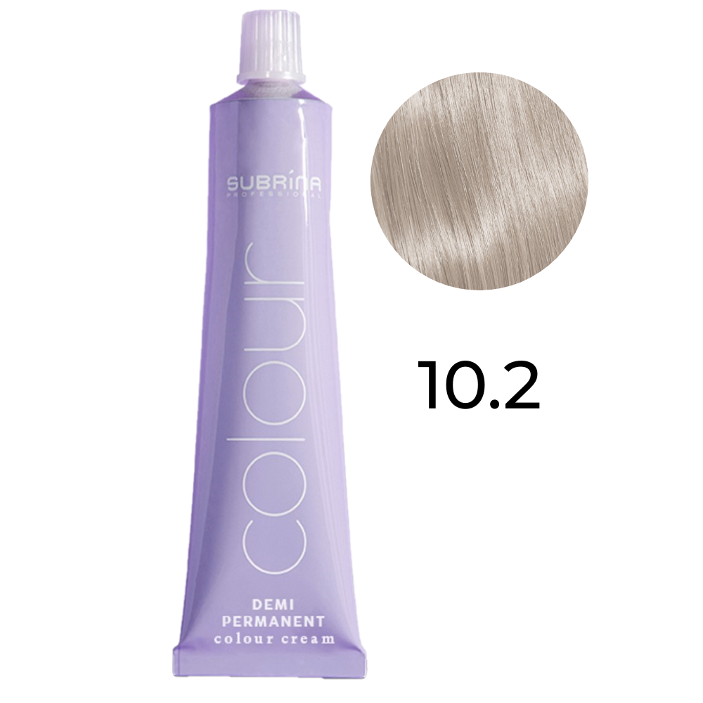 Subrina Professional, Demi Permanent Colour, Semi-permanent hårfärg, 10/2 Pearl Blonde, 60 ml