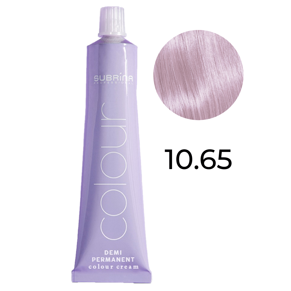 Subrina Professional, Demi Permanent Colour, Vegan, Semi-permanent hårfärg, 10/65 Lightest Blonde Mahogany, 60 ml