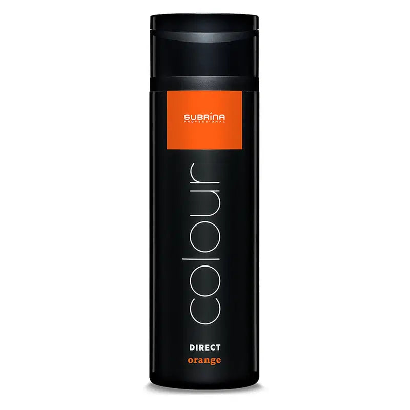 Subrina Professional, Direct Colour, Utan oxidationsmedel och ammoniakfri, Hårfärgningsgel, Extremt intensiva färger,  Orange, 200 ml