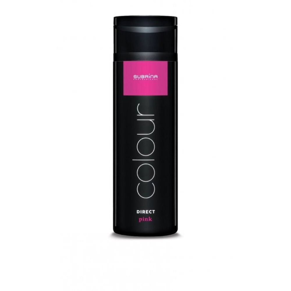 Subrina Professional, Direct Colour, Utan oxidationsmedel och ammoniakfri, Hårfärgningsgel, Extremt intensiva färger,  Pink, 200 ml