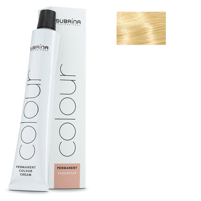 Subrina Professional, Essential Colour, Permanent hårfärg, 10/03 Light Natural Light Ash Blonde, 100 ml