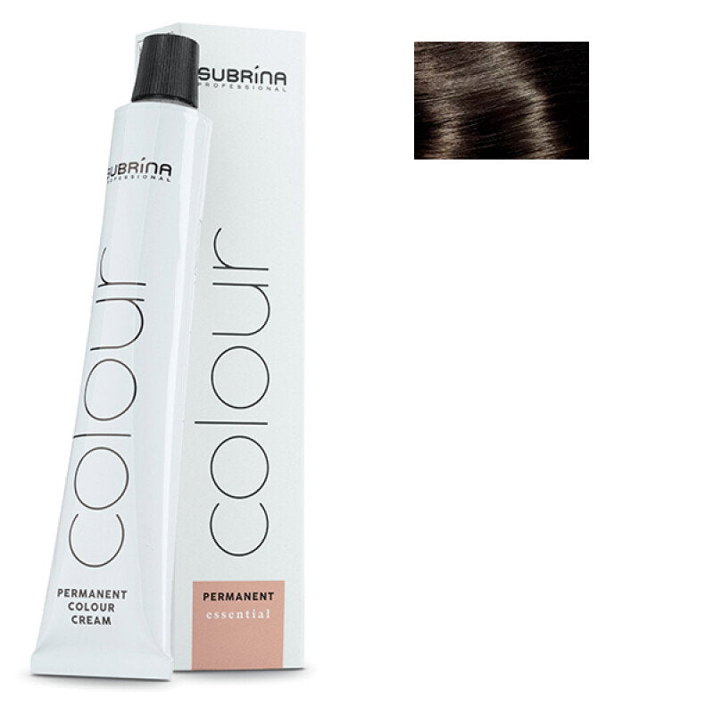 Subrina Professional, Essential Colour, Permanent hårfärg, 4/00 Medium Natural Chestnut, 100 ml