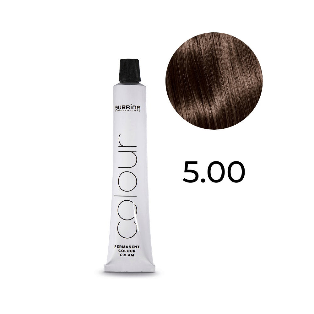 Subrina Professional, Essential Colour, Permanent hårfärg, 5/00 Light Natural Warm Brown, 100 ml