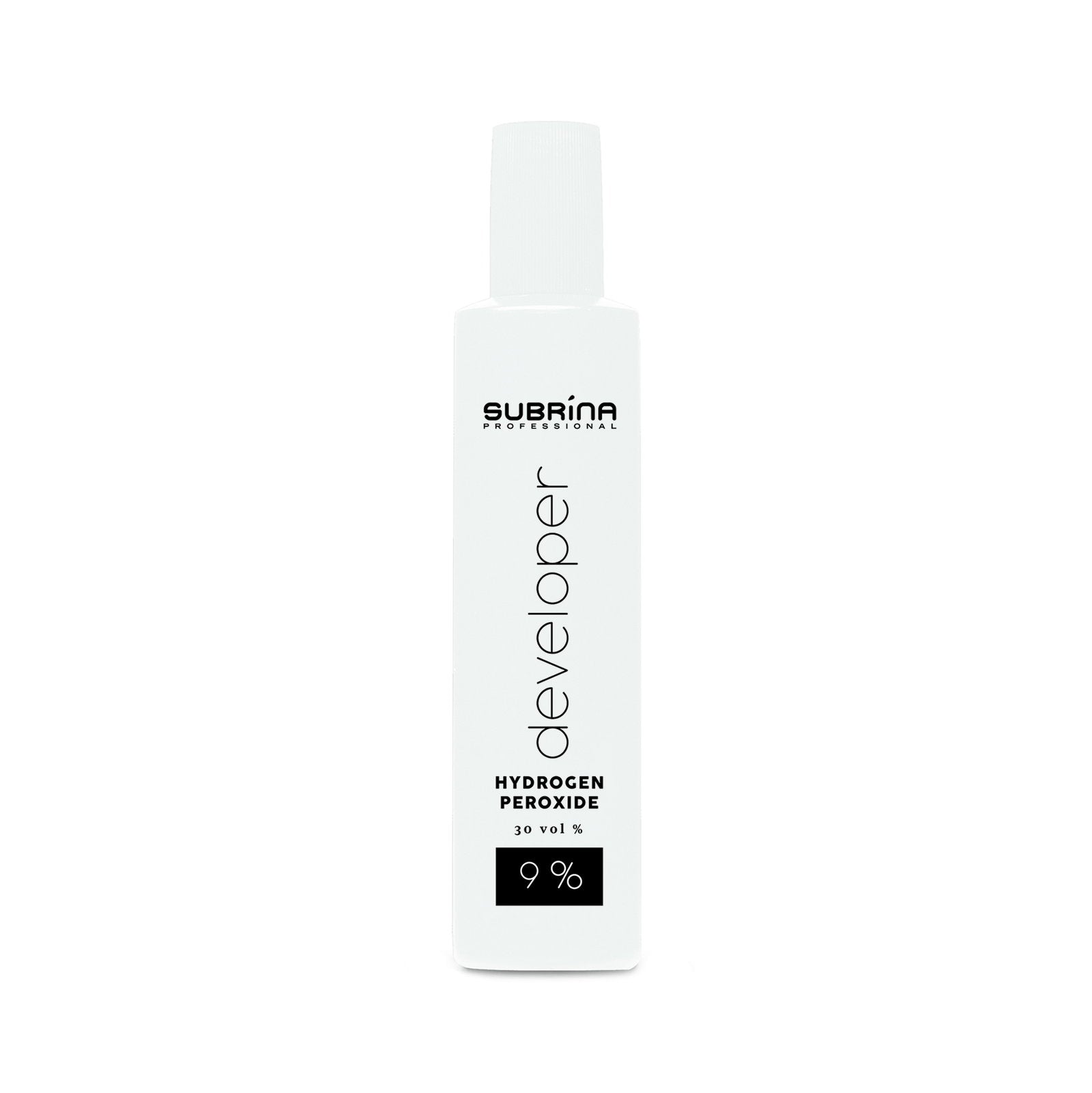 Subrina Professional, Hydrogen Peroxide, Utvecklare, Håroxideringslotion, 9%, 30 vol, 120 ml