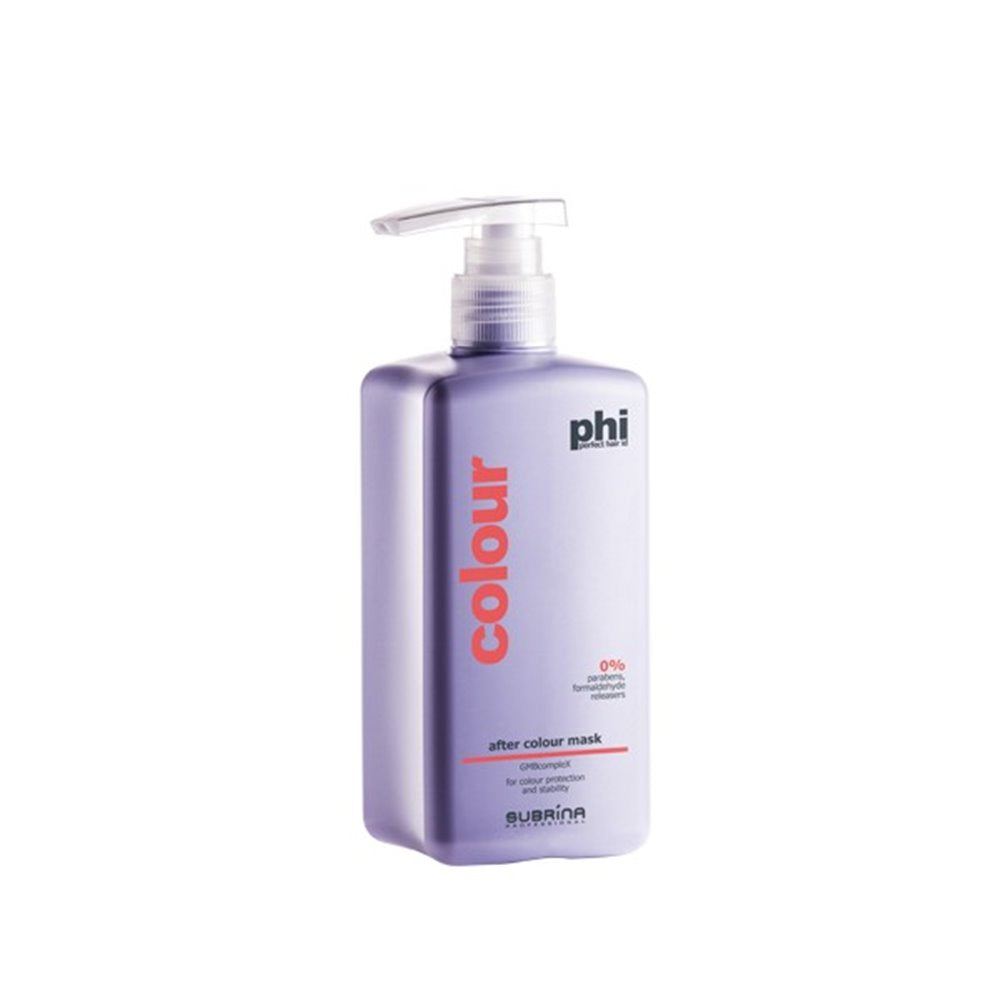 Subrina Professional, Phi After Color, Hårbehandlingskräm mask, För skydd och stabilitet, 500 ml
