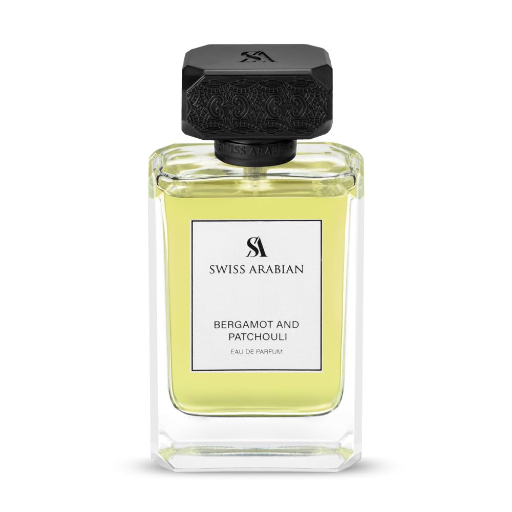 Swiss Arabian, Bergamot And Patchouli, Parfymvatten, För män, 100 ml