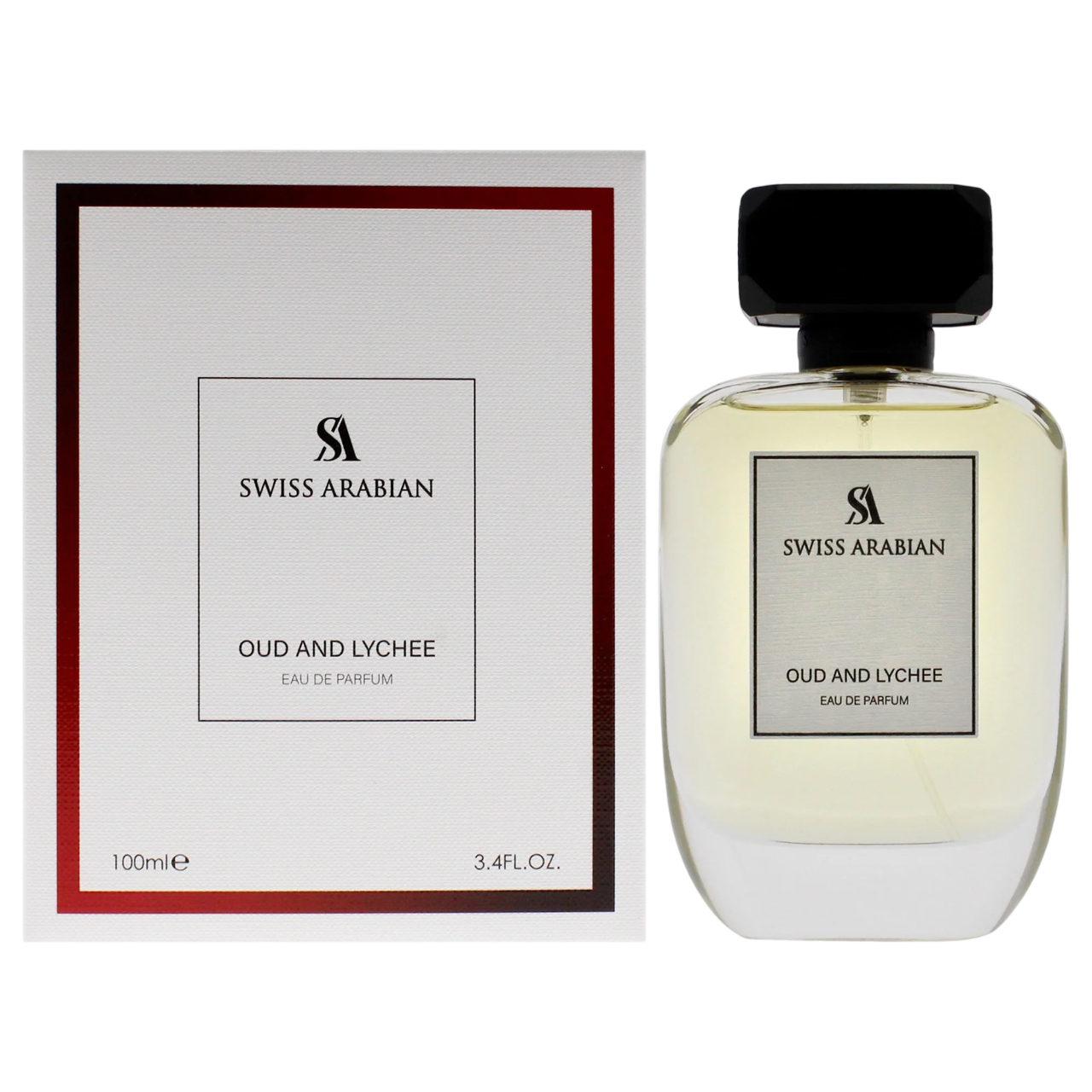 Swiss Arabian, Oud And Lychee, Parfymvatten, För män, 100 ml