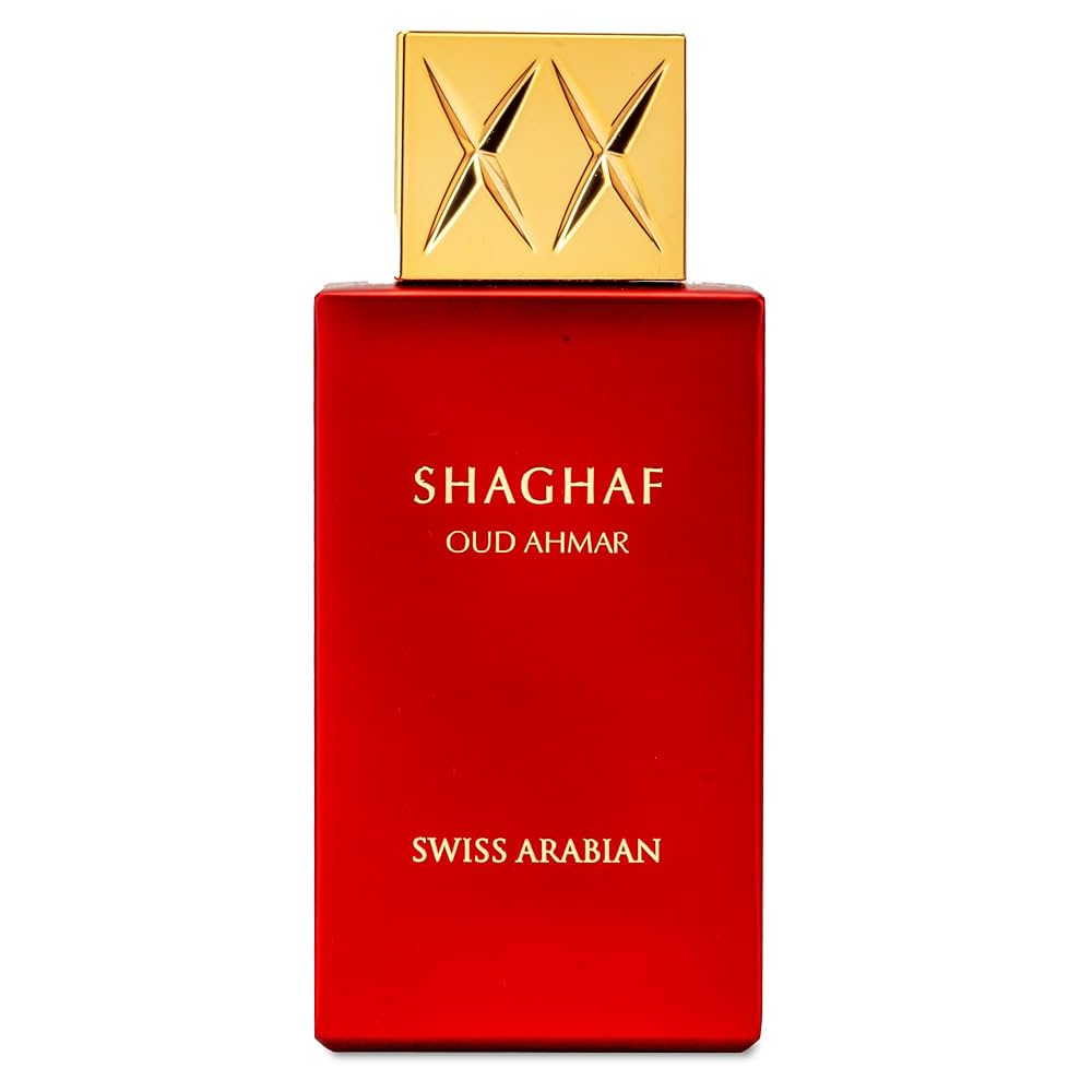 Swiss Arabian, Shaghaf Oud Ahmar, Parfymvatten, Unisex, 75 ml