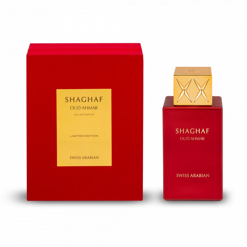 Swiss Arabian, Shaghaf Oud Ahmar, Parfymvatten, Unisex, 75 ml