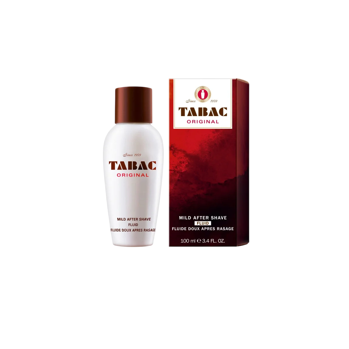 Tabac, Original, Lugnande & kylande, Vätska för före och efter rakning, 100 ml