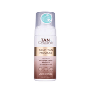 TanOrganic, Self Tan, Närande, Självbrunande mousse, För ansikte & hals, 120 ml