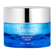 Terrazen, Aqua Recharge, 24-timmars återfuktning, Vattenkräm, Ansikte, 50 ml