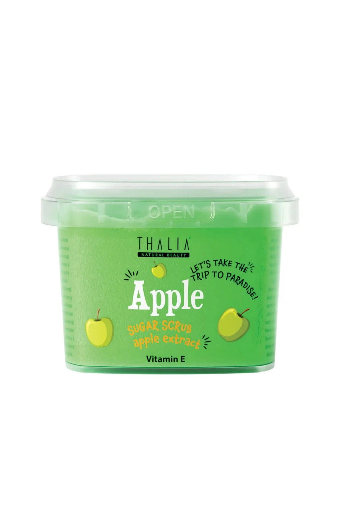 Thalia Natural Beauty, Apple, Utjämning, Kroppsskrubb, 300 ml