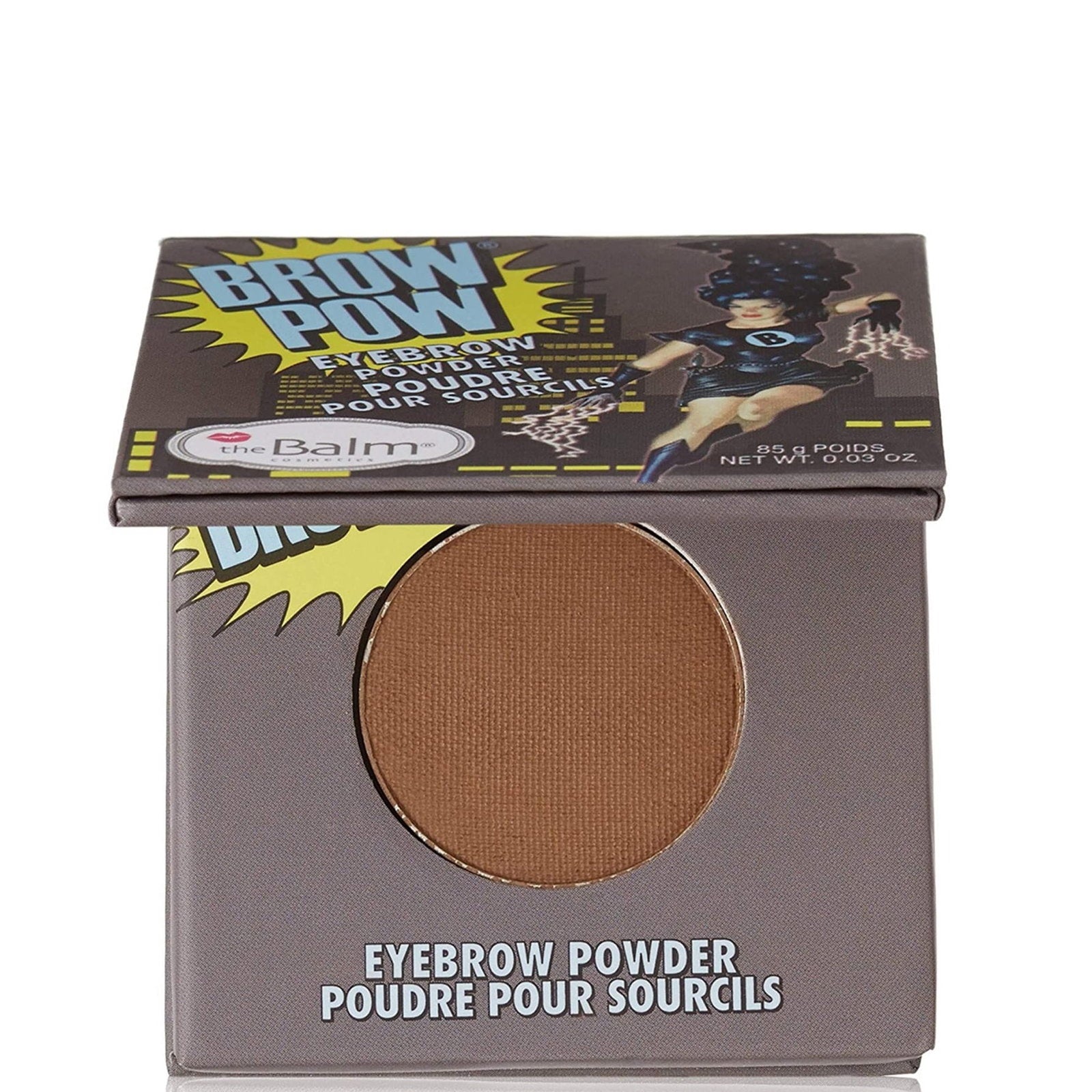 The Balm, Brow Pow, Ögonbrynspuder, Ljusbrun, 85 g