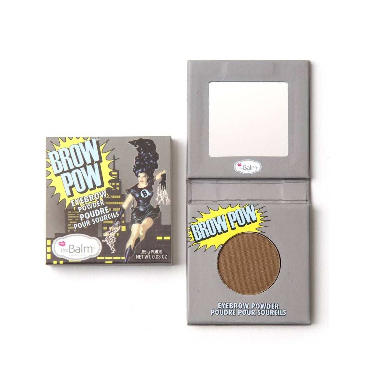 The Balm, Brow Pow, Ögonbrynspuder, Ljusbrun, 85 g