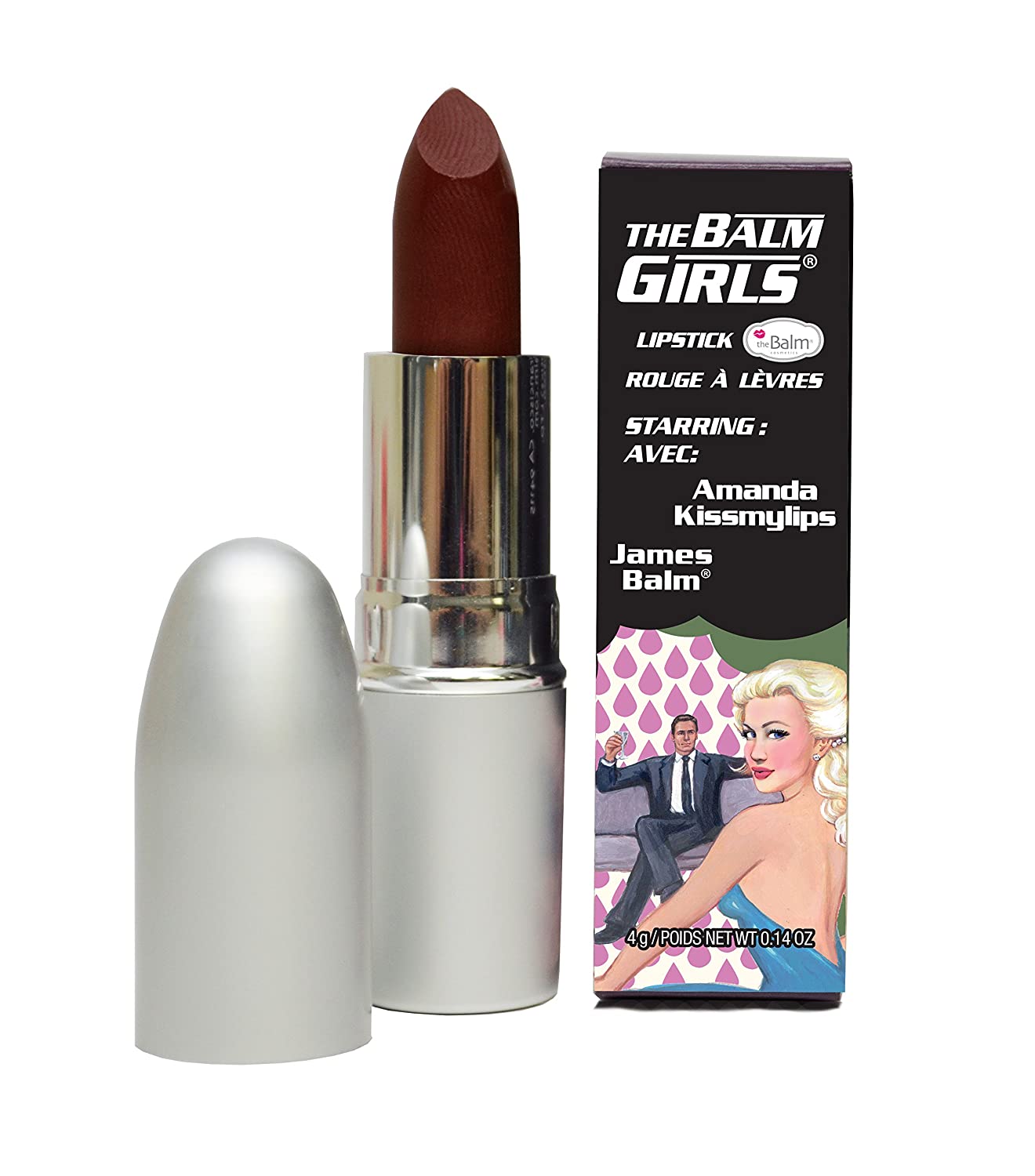 The Balm, Girls, Krämigt läppstift, Marron Berry, 4 g