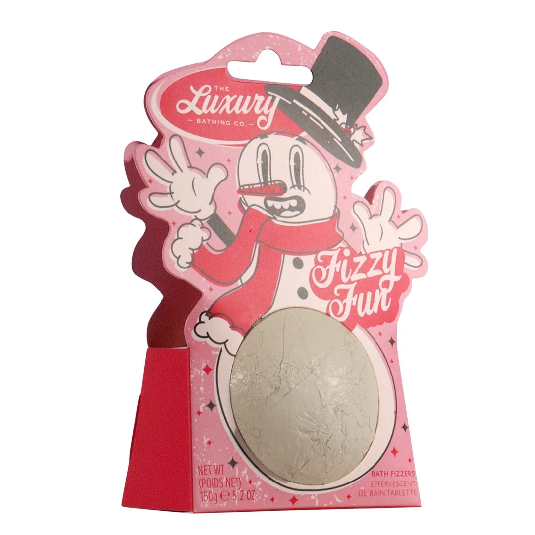 The Luxury Bathing Company, Fizzy Fun, Återfuktande & Mjukgörande, Vanilj, Badbomb, Vanilj, 150 g