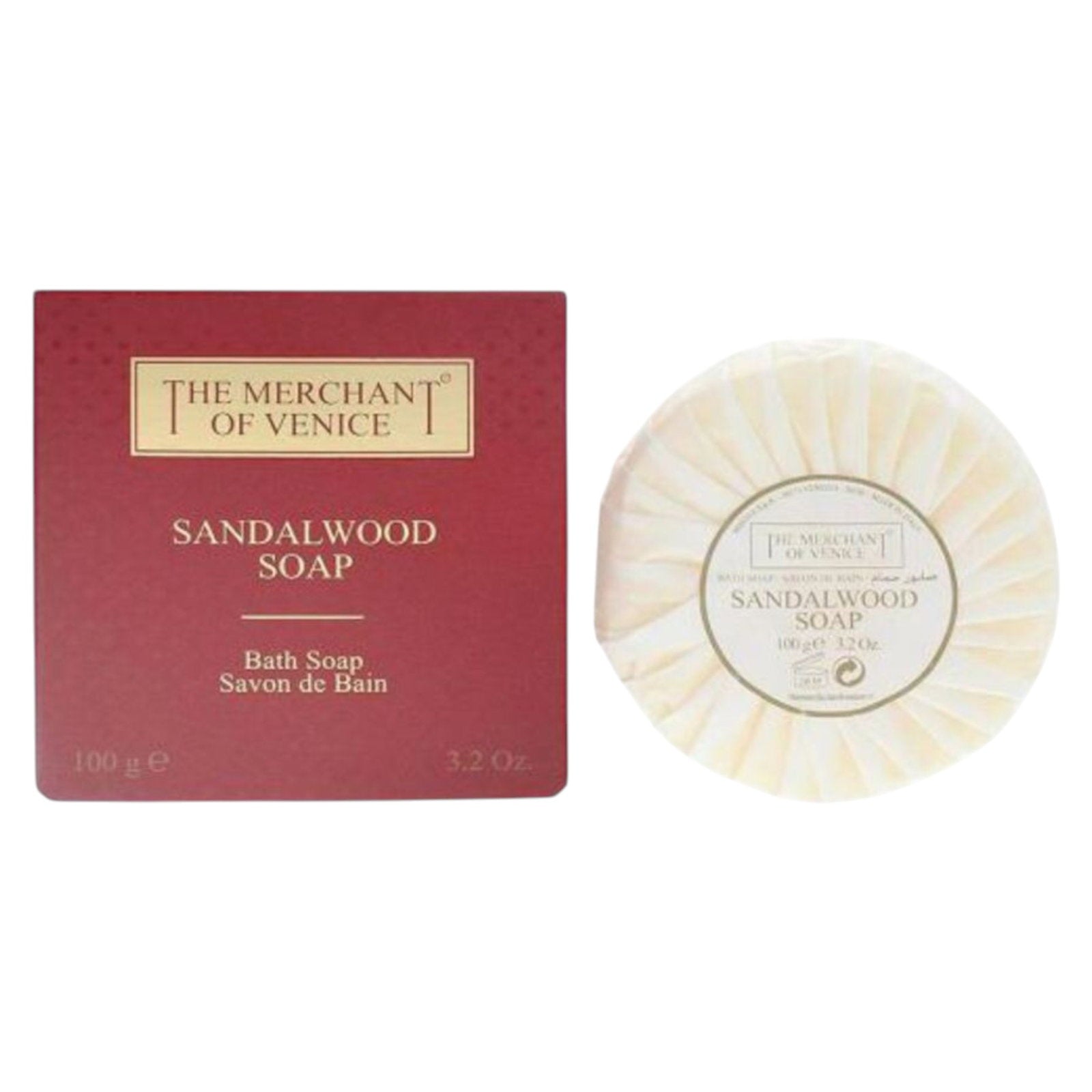 The Merchant Of Venice, Sandalwood, Tvålbar, Kropp, 100 g