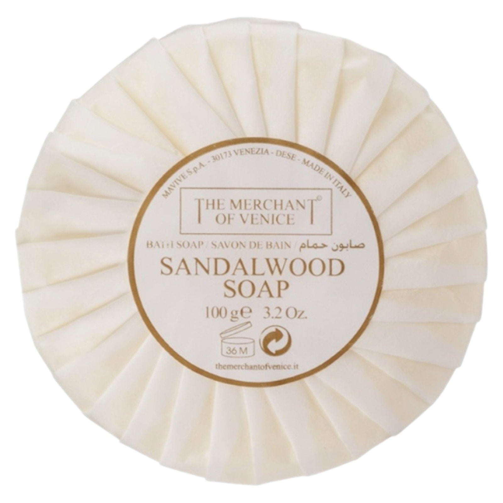 The Merchant Of Venice, Sandalwood, Tvålbar, Kropp, 100 g