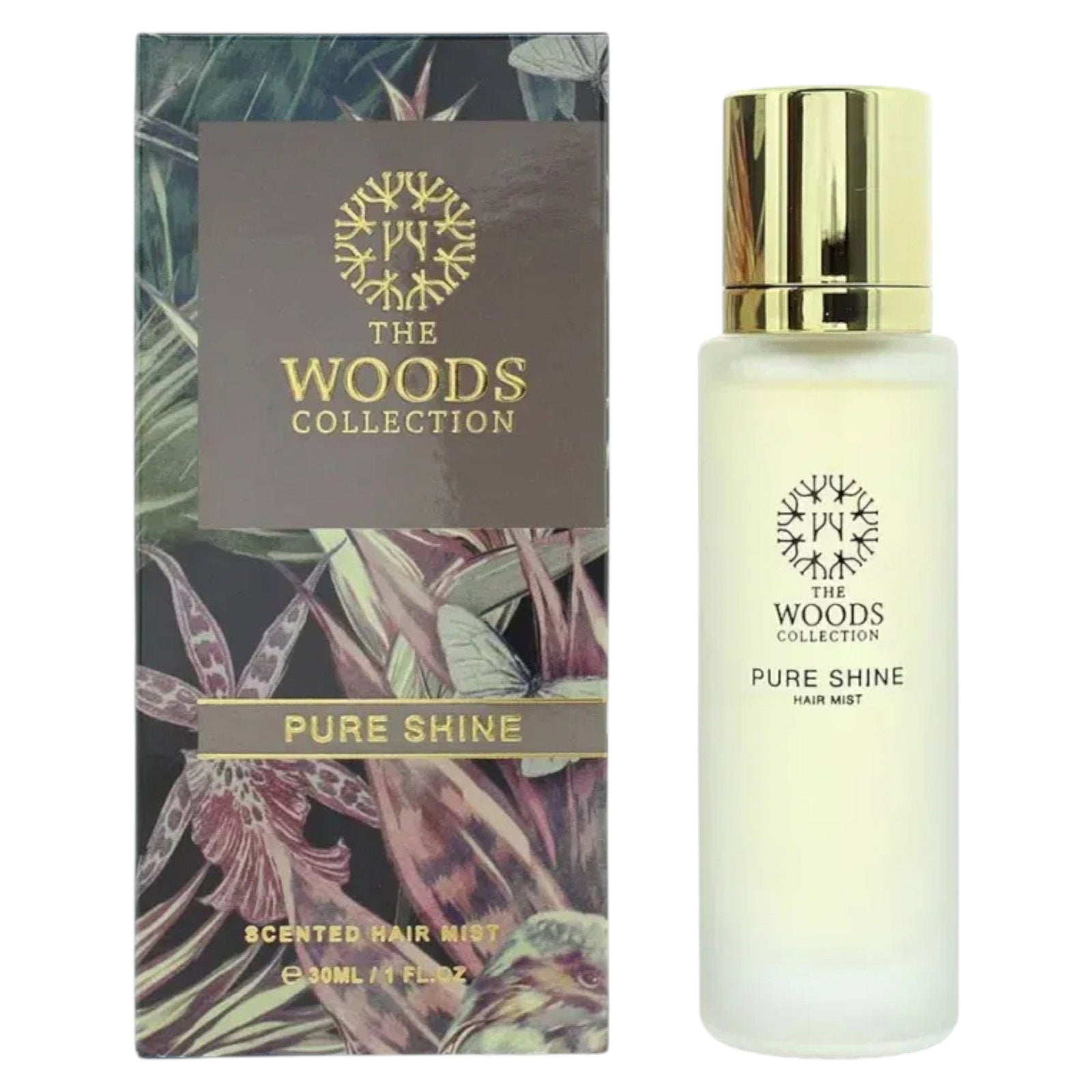 The Woods Collection, Pure Shine, Doftande hårmist, För kvinnor, Ananas, 30 ml