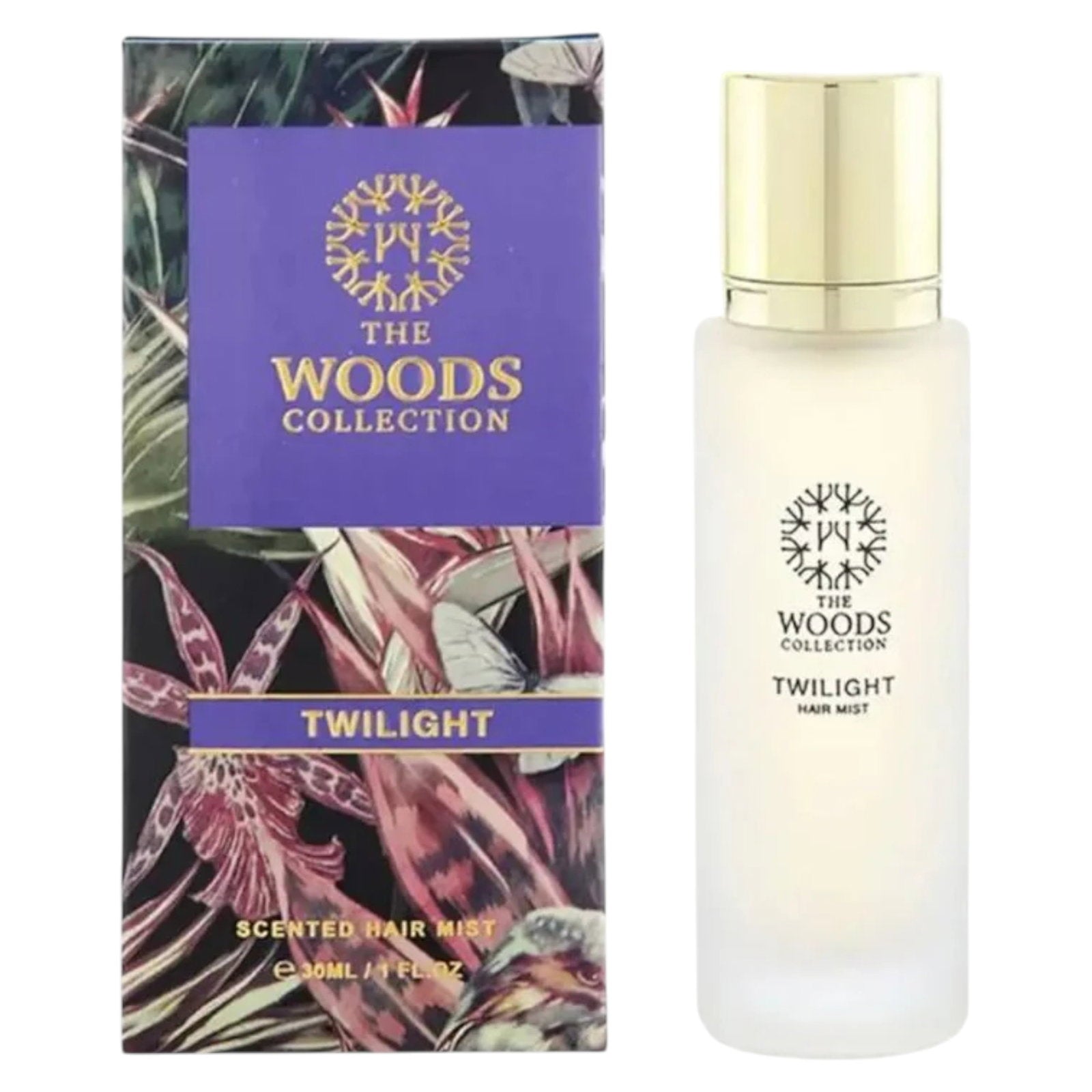 The Woods Collection, Twilight, Doftande hårmist, För kvinnor, Fruktig och blommig, 30 ml