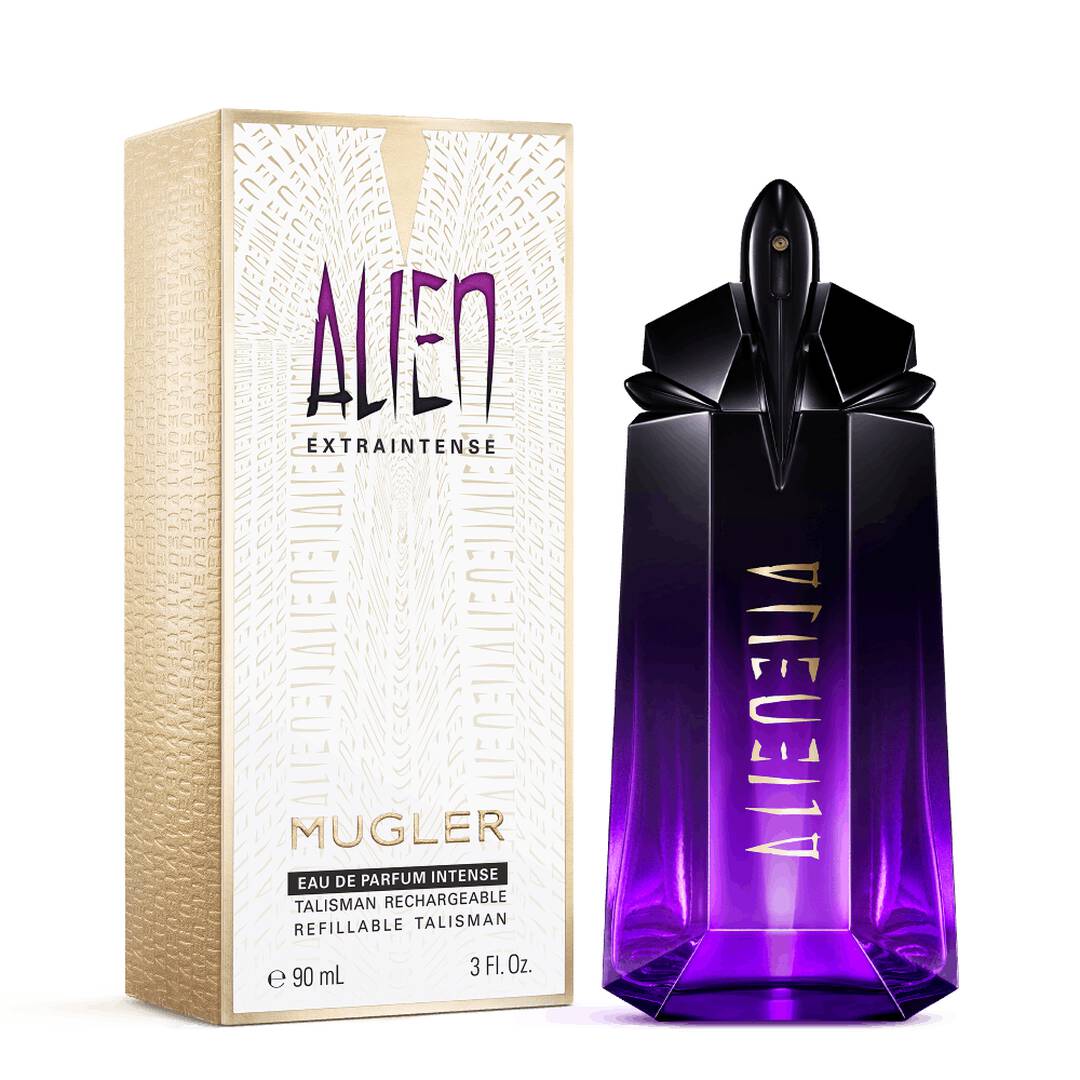 Thierry Mugler, Alien Extraintense Intense, Parfymvatten, För kvinnor, Påfyllningsbar, 90 ml