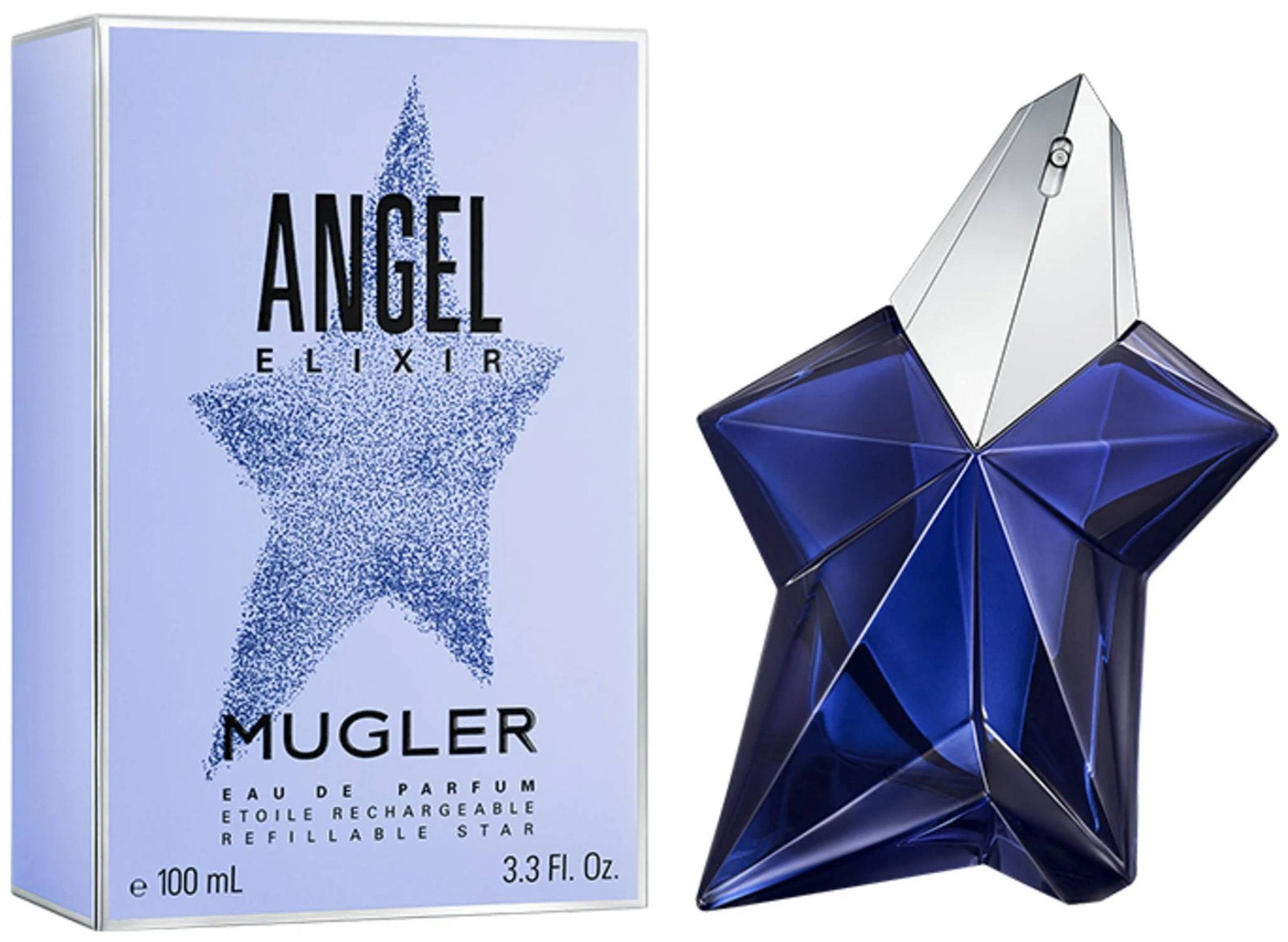 Thierry Mugler, Angel Elixir, Parfymvatten, För kvinnor, Påfyllningsbar, 100 ml