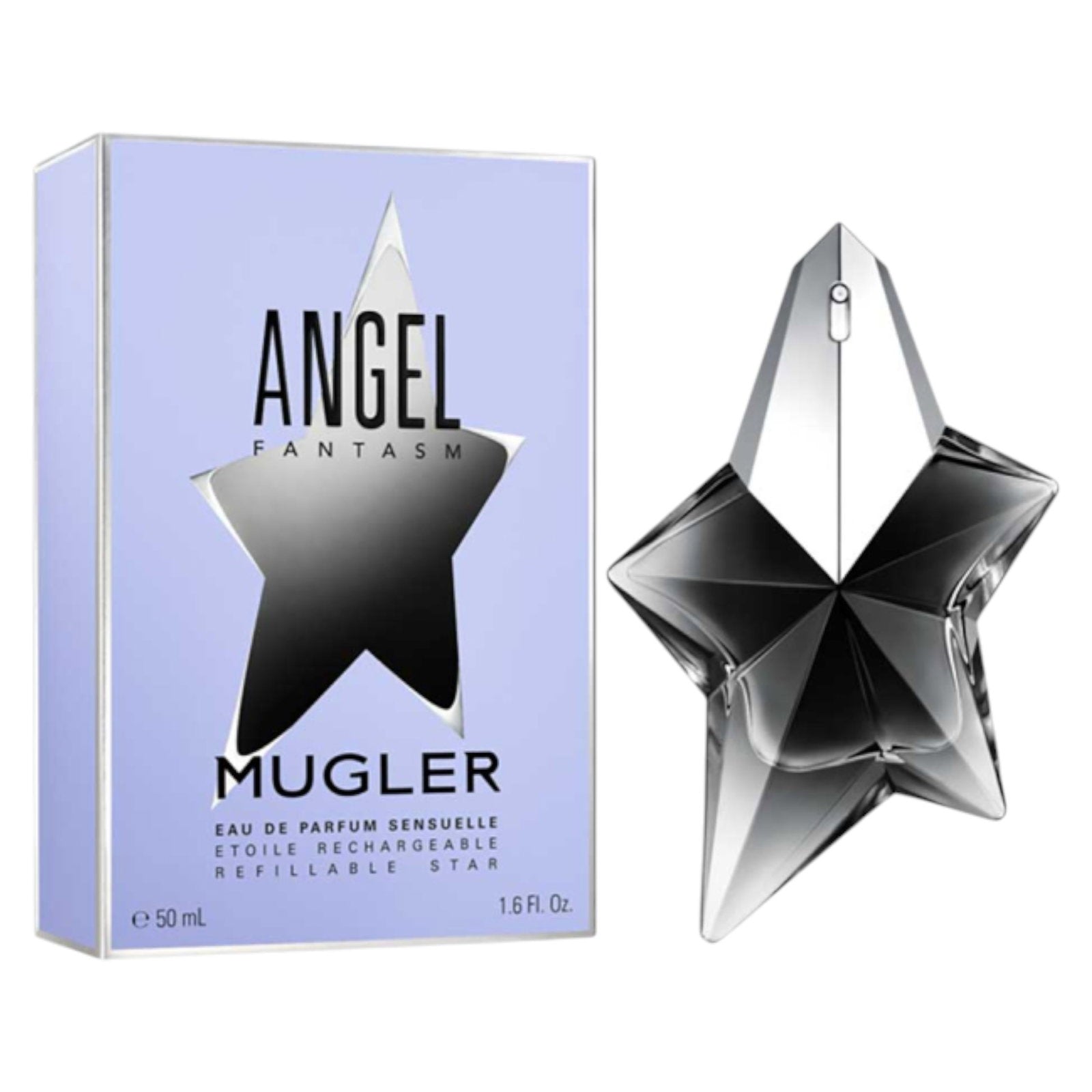Thierry Mugler, Angel Fantasm, Parfymvatten, För kvinnor, Påfyllningsbar, 50 ml
