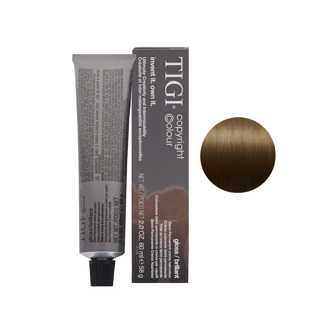 Tigi, Colour Gloss, Semi-permanent hårfärg, 5/0 Light Natural Brown, 60 ml