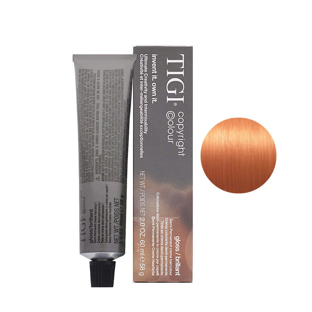 Tigi, Colour Gloss, Semi-permanent hårfärg, 7/44 Medium Blonde Copper Intensive, 60 ml
