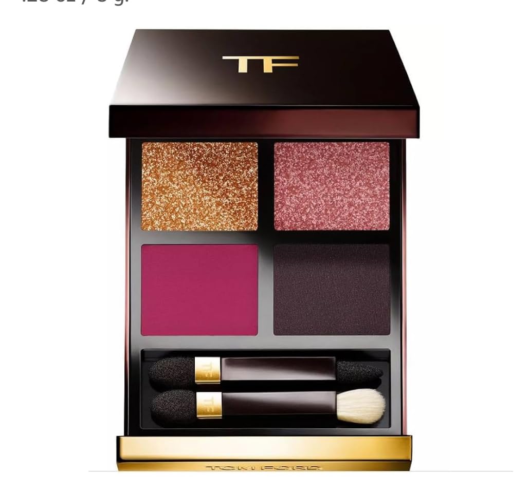 Tom Ford, Eye Color Quad, Ögonskuggspalett, 43, Ambrosia, 4 nyanser, 8 g