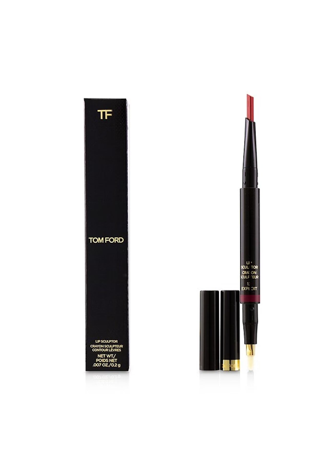 Tom Ford, Lip Sculptor, Dubbeländad, Läppenna, 12, Utnyttja, 0.2 g