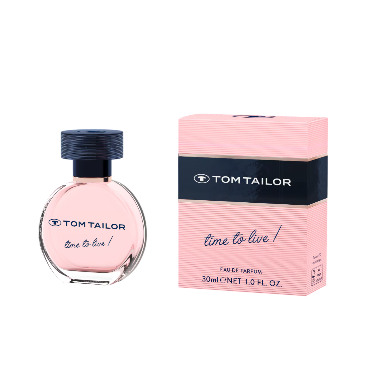 Tom Tailor, Time To Live!, Parfymvatten, För kvinnor, 30 ml
