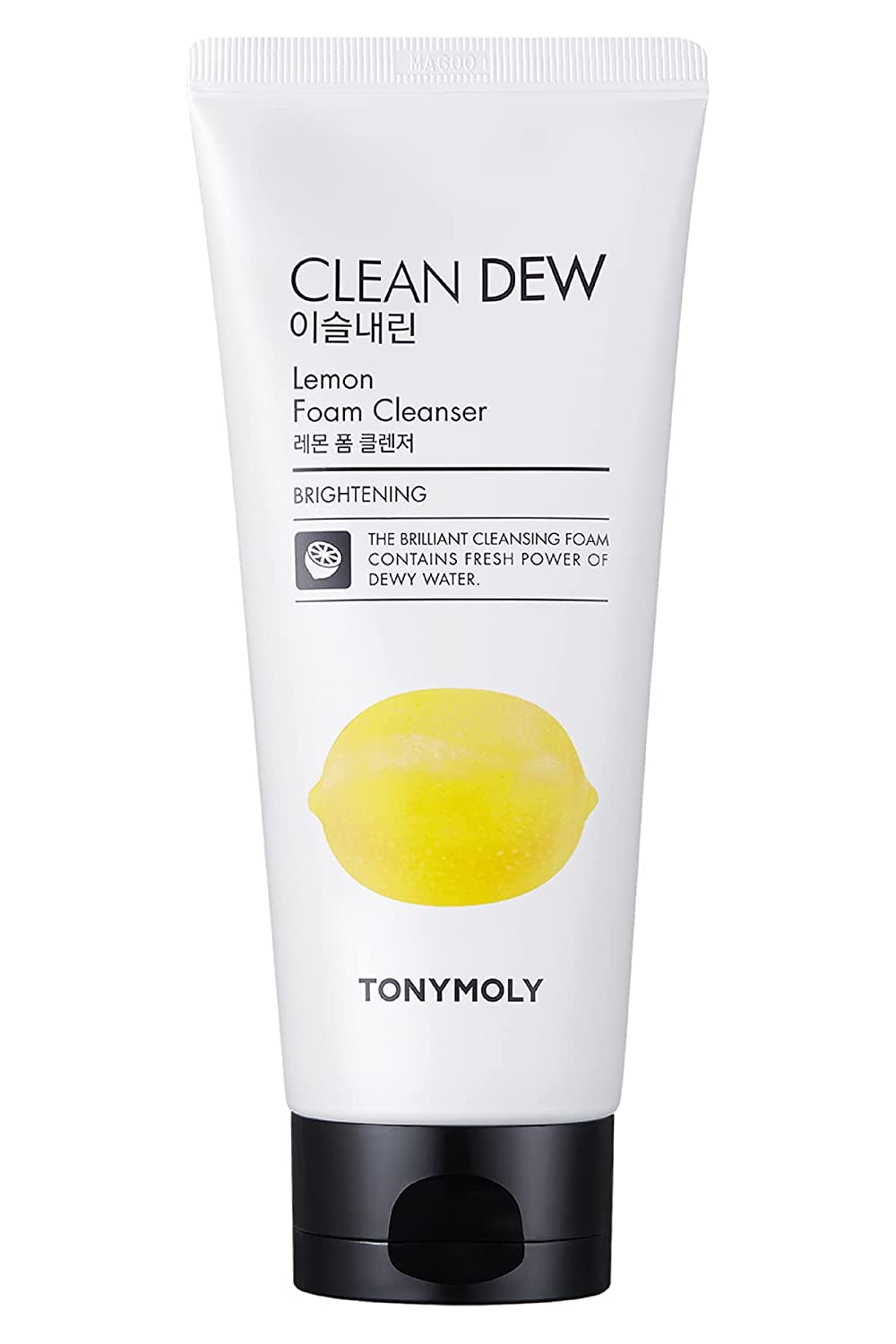 TonyMoly, Clean Dew, Citron, Upplysning, Rengöringsskum, 180 ml
