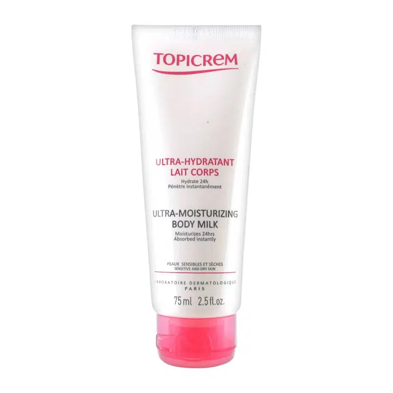 Topicrem, Topicrem, Ultra-återfuktande, Kroppsmjölk, 75 ml