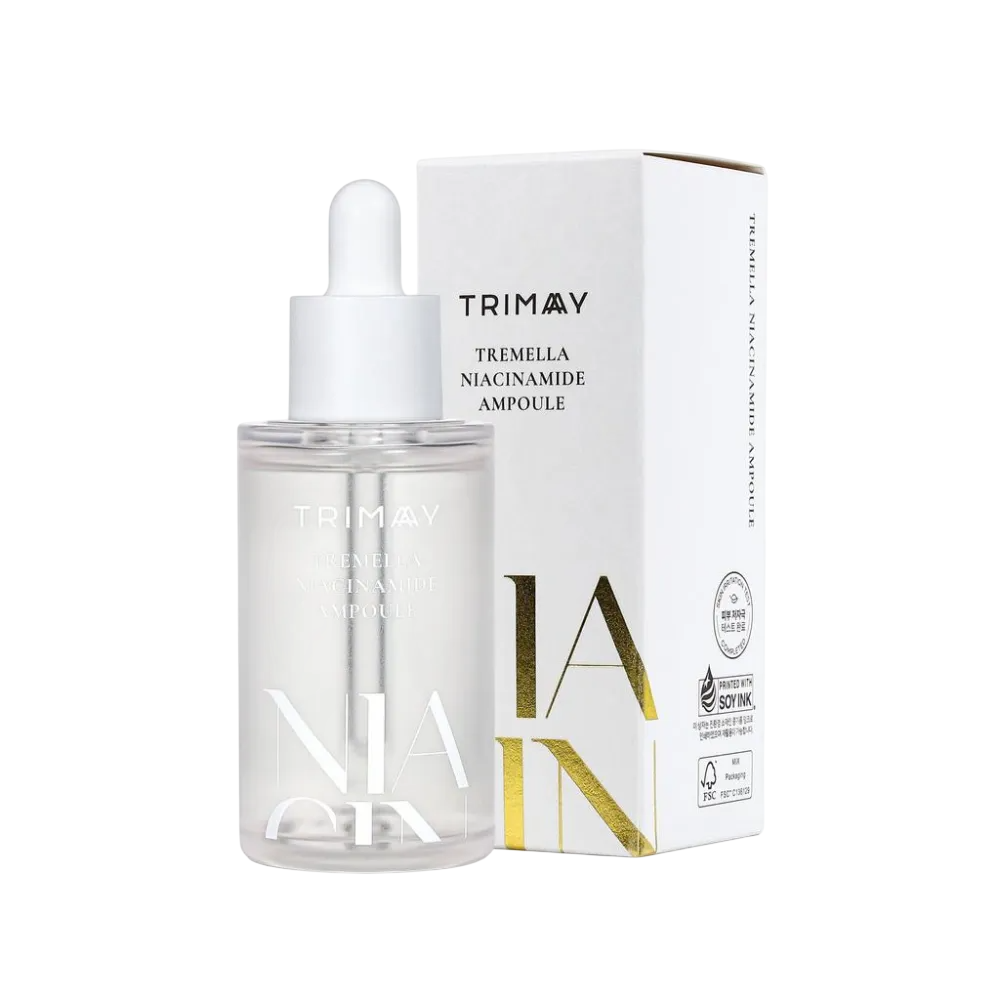 Trimay, Tremella Niacinamide Ampoule, Belyst, Serum, För ansiktet, 50 ml